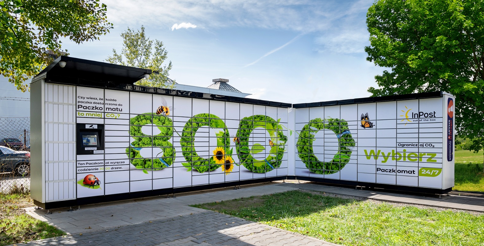InPost ma już 8000 paczkomatów