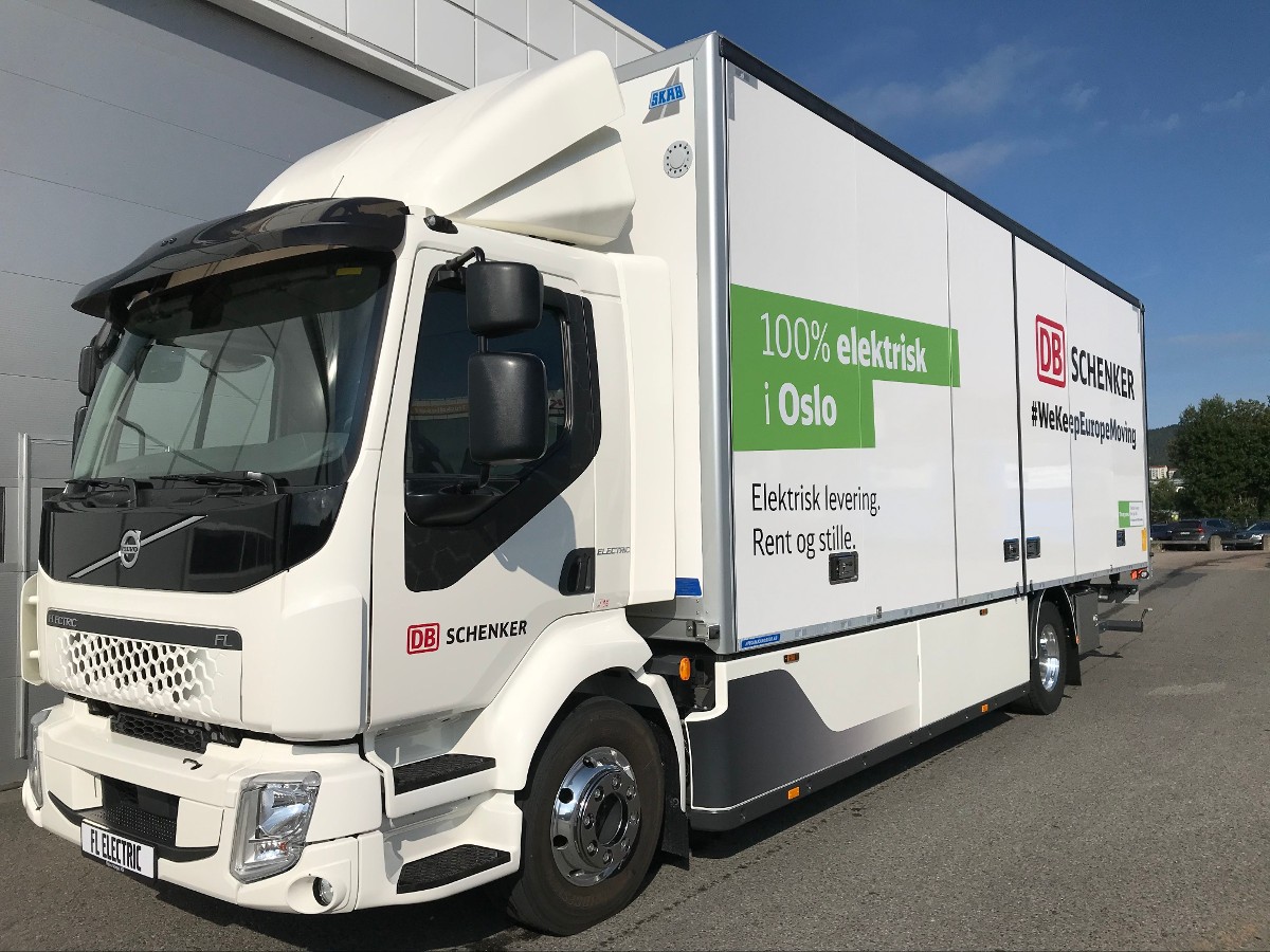 DB&nbsp;Schenker, Oslo i&nbsp;Volvo FL&nbsp;Electric