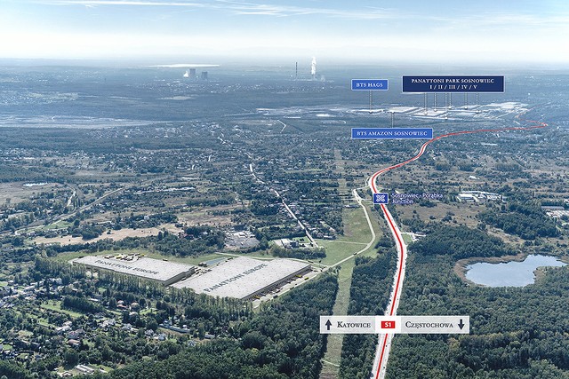 Panattoni ma już 500 tys. m kw. w Sosnowcu – nabywa grunt i dodaje nowe 80 tys. m kw.
