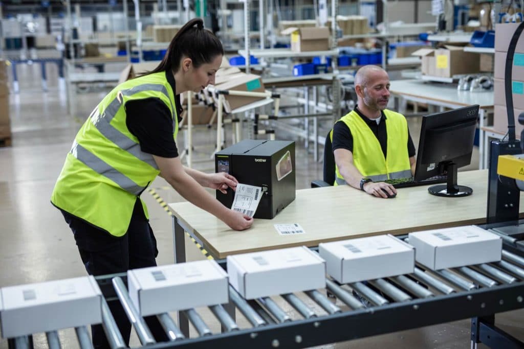 Oznaczenia usprawniają przebieg serii procesów produkcji