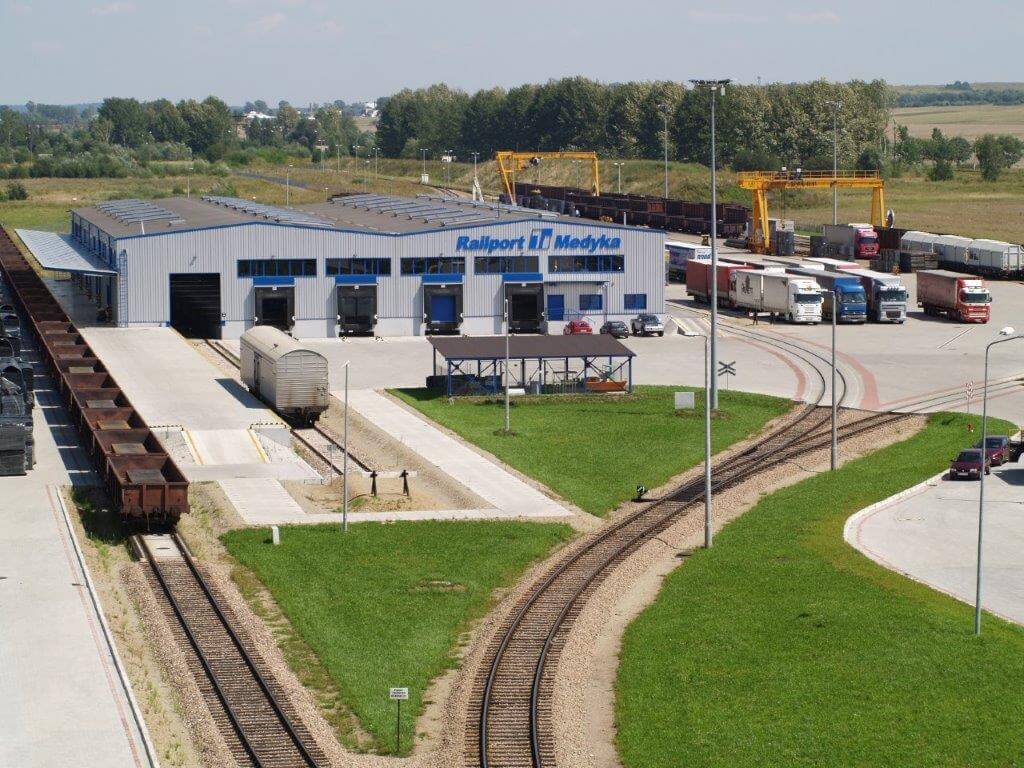 Więcej ładunków intermodalnych w&nbsp;Medyce?