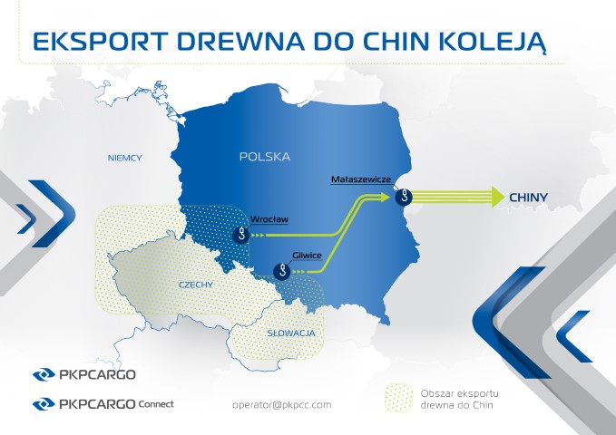 Transport drewna staje się specjalizacją PKP Cargo Connect