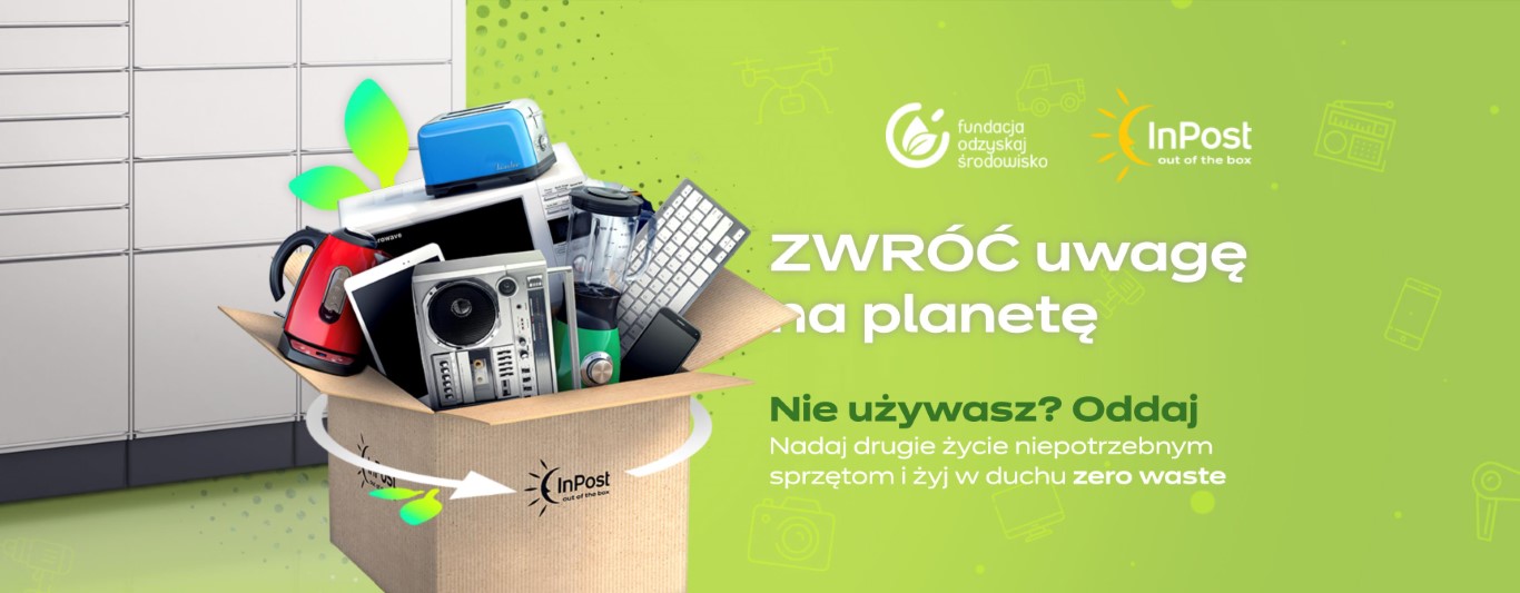 Zostaw używaną elektronikę w&nbsp;paczkomacie