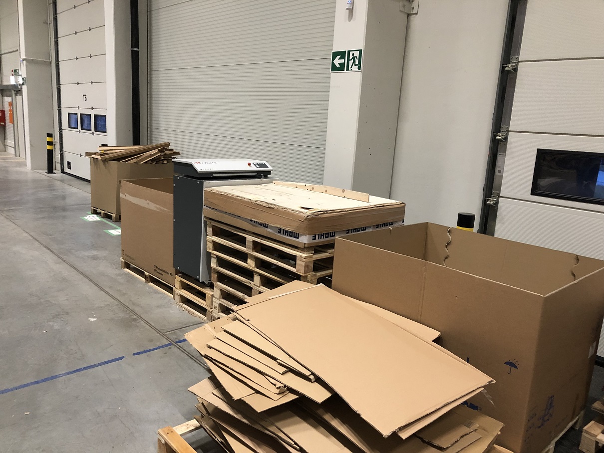 Drugie życie odpadów kartonowych w&nbsp;Gefco w&nbsp;Psarach