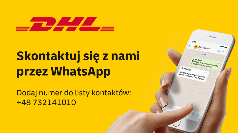 DHL Express wprowadza wirtualnego asystenta w&nbsp;komunikatorze WhatsApp