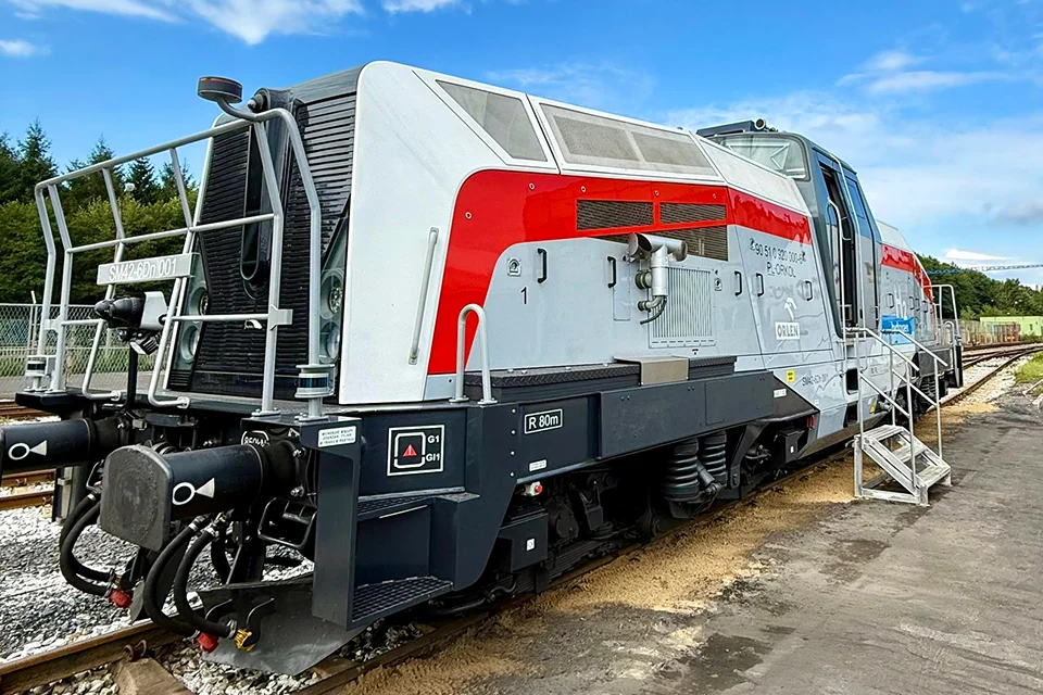 POL-MIEDŹ TRANS testuje lokomotywę na wodór