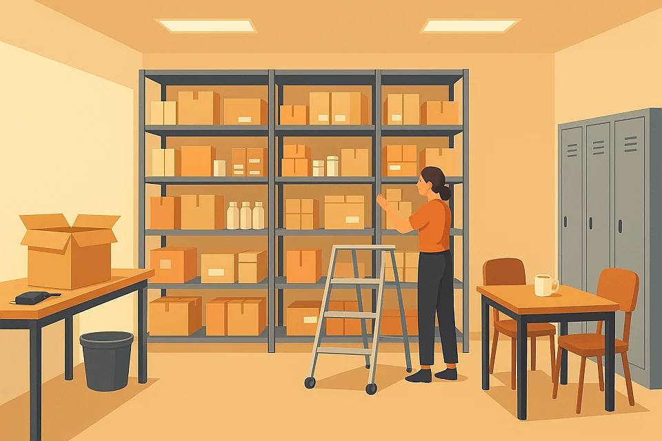 Zaplecze sklepu – niewidoczne serce biznesu. Jak je mądrze urządzić? Zaplecze sklepu – niewidoczne serce biznesu. Jak je mądrze urządzić?