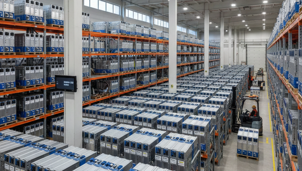 Baterie Li-Ion w&nbsp;magazynach. Firmy bagatelizują ryzyko pożaru?