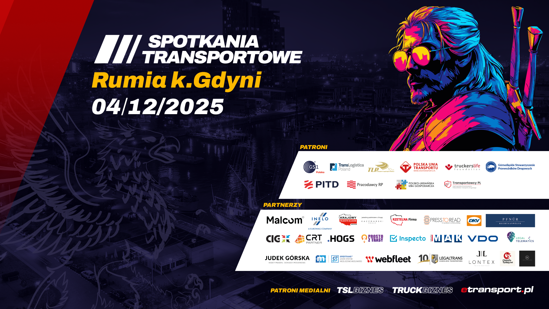 Relacja z&nbsp;konferencji Spotkania Transportowe Gdynia/Rumia 4 grudnia 2025