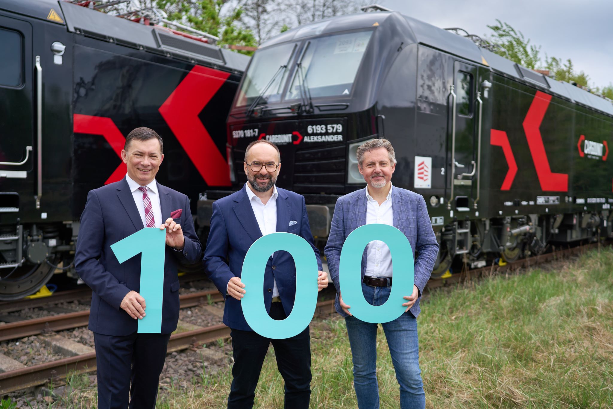 Setna lokomotywa Vectron dla polskich przewoźników. Współpraca Siemensa z&nbsp;CARGOUNIT